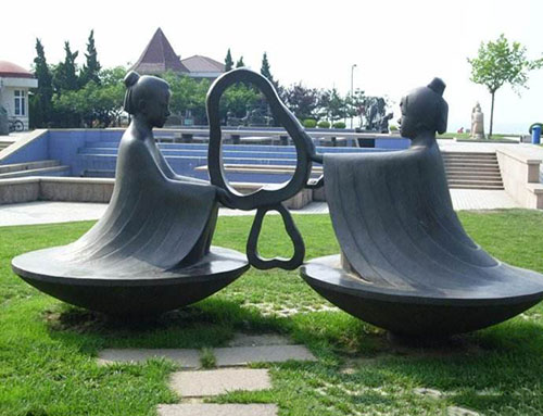 校园铸铜雕塑